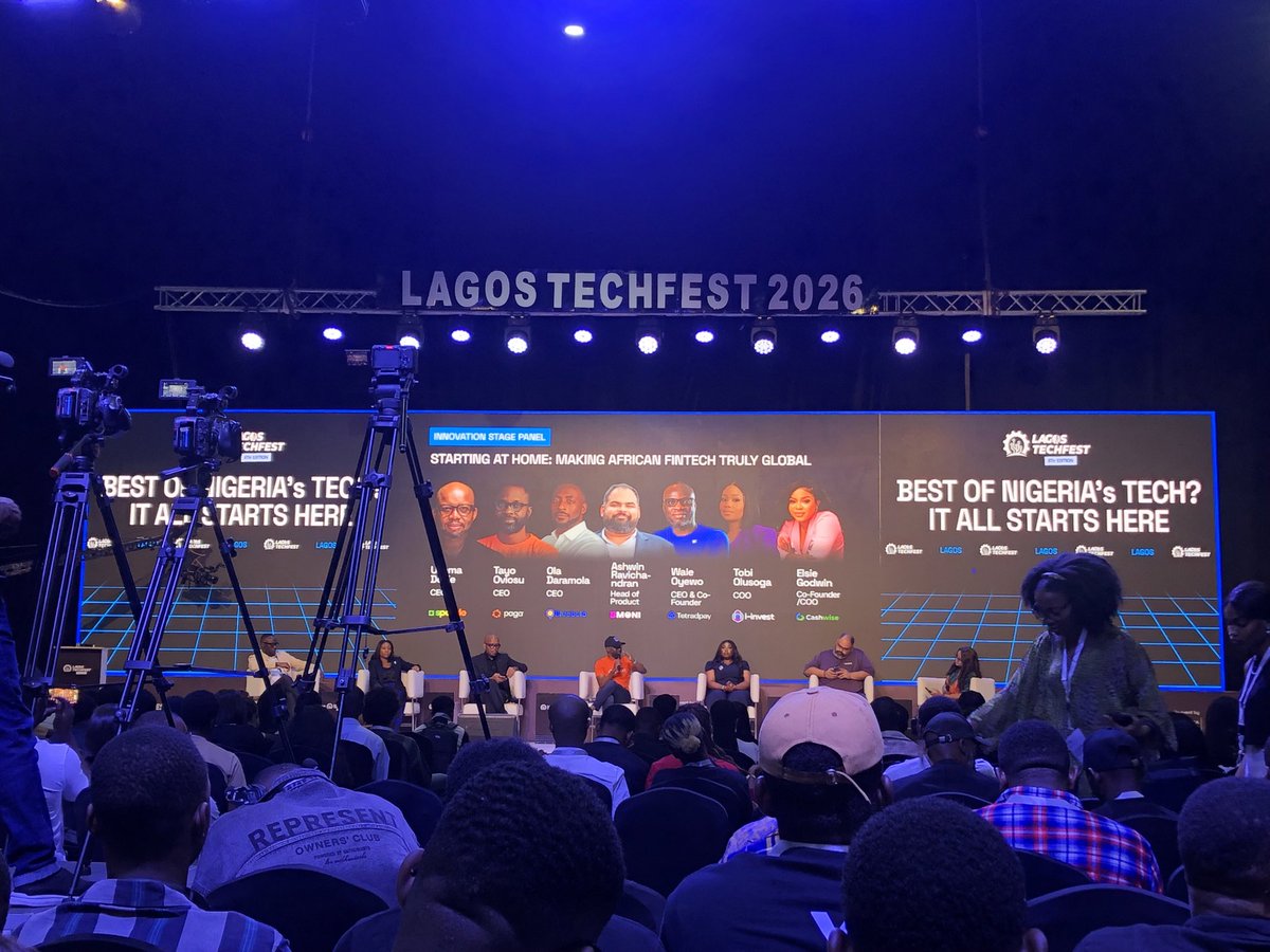 FJekems's tweet photo. Nigeria lacks infrastructure, so we default to fintech conversations while roads, power, and logistics crumble. Real innovation in Nigeria demands bold investment in energy, transport, broadband, and manufacturing.
#LAGOSTECHFEST https://t.co/n0jqqMkuEI