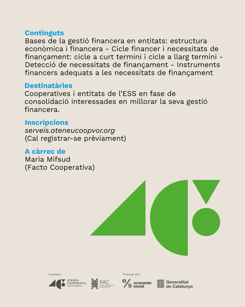 Ateneu Cooperatiu del Vallès Oriental tweet media