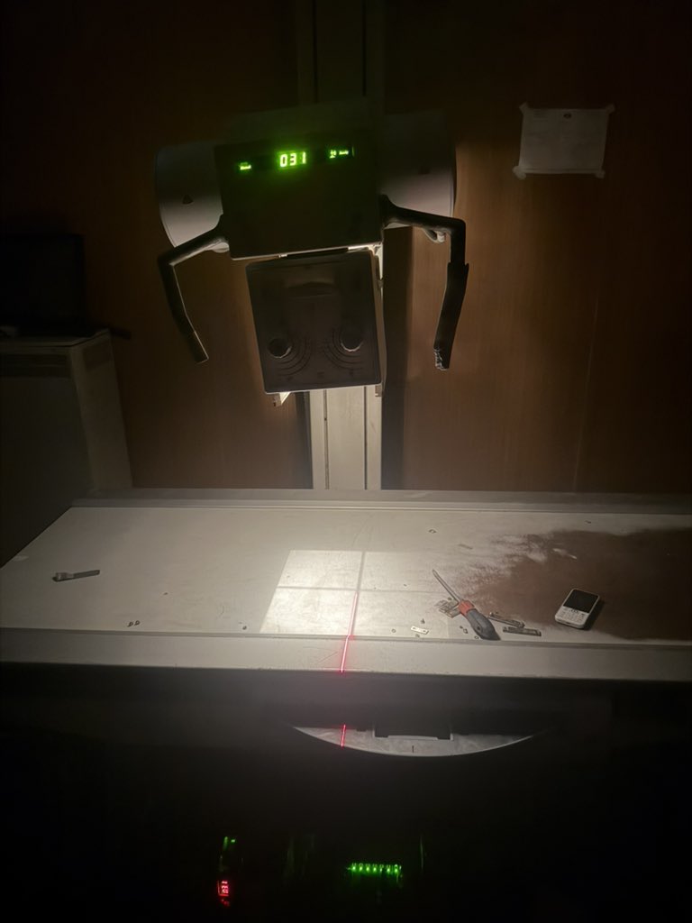 Today we brought the second X-ray back to life.❤️‍🔥