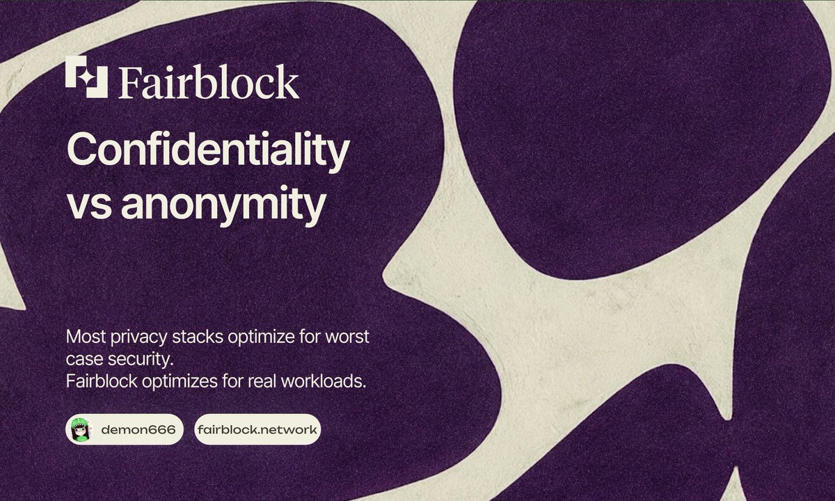 What is hindering mass adoption of Open Finance isn't scalability but Information Asymmetry. <a href="/0xfairblock/">Fairblock</a> has emerged as the definitive Confidential Execution Layer, ensuring that decentralized markets are open &amp; truly incorruptible. This allows transparency &amp; secrecy to coexist.