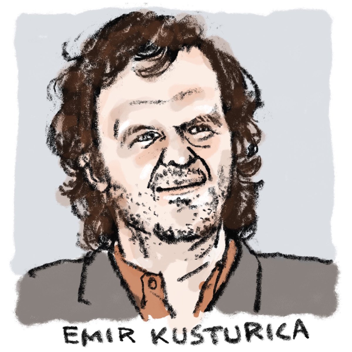 #501映画監督スケッチ
#EmirKusturica