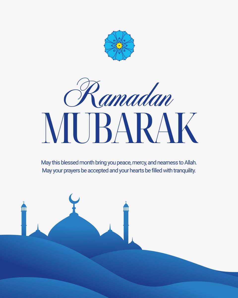 DMogahed's tweet photo. Ramadan Mubarak to you and your families! 

May Allah allow us to make the best out of this month and bring us closer to Him. https://t.co/sJxbQqaIrw