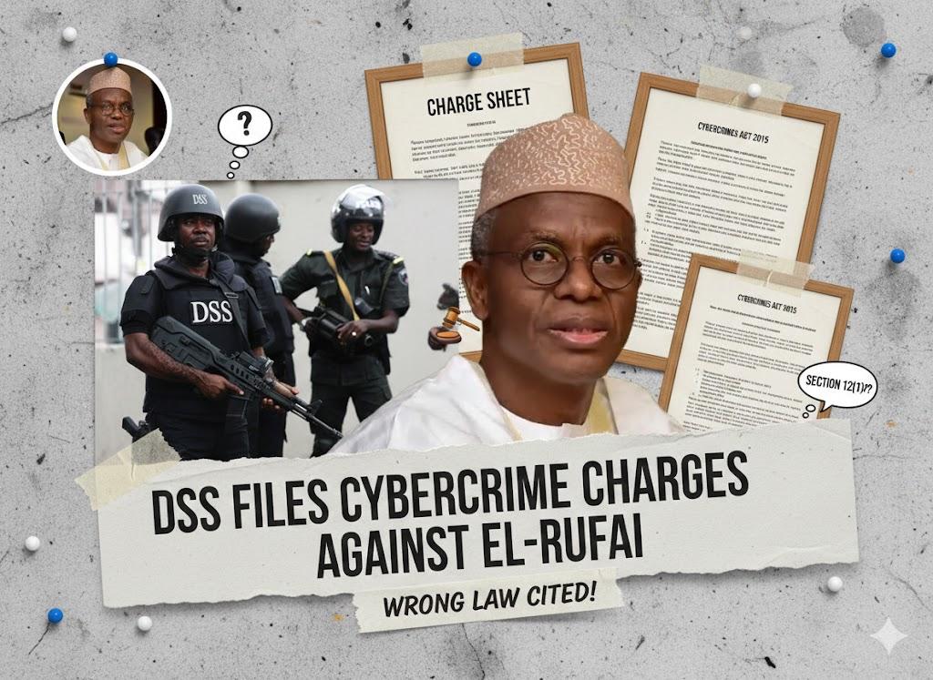 "The error is the kind that a law student should catch. That it appeared in a charge filed by a national security agency suggests either that the legal review was cursory or that no meaningful legal review happened at all" <a href="/DrCOmole/">Dr Charles Omole</a>
#cybercrime
#ElRufai 
naijacyberlawyer.blogspot.com/2026/02/the-de…