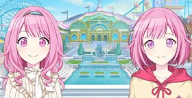 I keep seeing people say that the girl in nenes card is emus doppelganger and not emu but I personally think it's emu because the thumbnail for the third episode shows emu and her doppelganger dressing up as eachother and the card is probably nene helping emu with her makeup