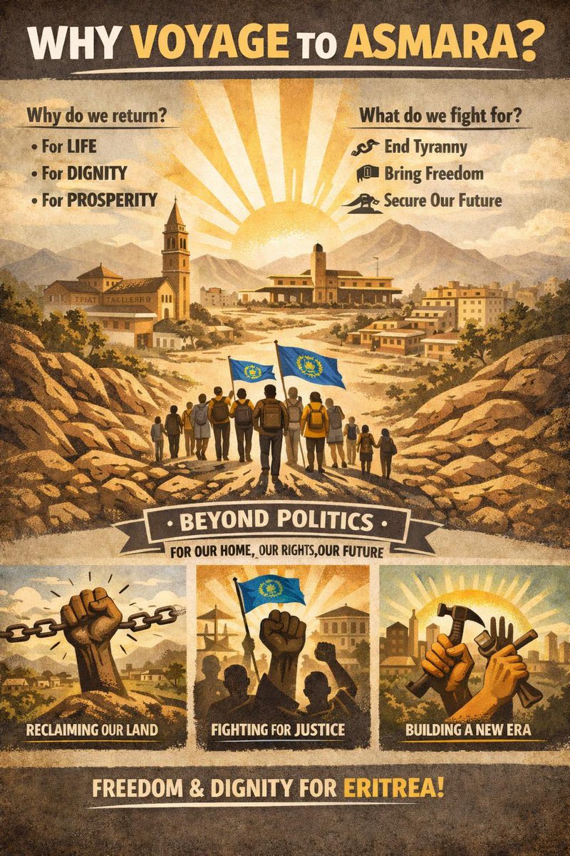 NhameduBrg3298's tweet photo. John Black’s courage in speaking out against dictatorship inspires many 💪🏽. His stand for justice strengthens the call for freedom and fuels the Blue Revolution.
#EBRF #TransnationalRepression #BlueRevolution #Eritrea #NoMorePFDJTerror #FreeJohnBlack #JusticeForJohnBlack https://t.co/ATfs7JxxGJ