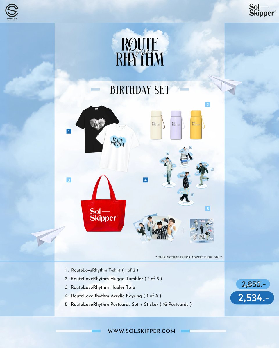 Fans Promote Mew Suppasit's Route Love Rhythm Fan Meeting