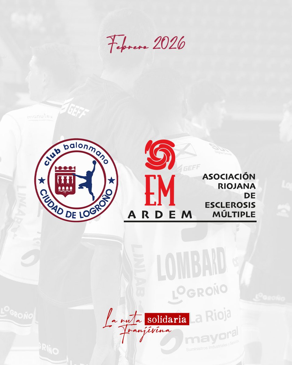 ciudadlogronobm's tweet photo. ❤️SOCIAL | Ruta solidaria franjivina.

ARDEM (Asociación Riojana de Esclerosis Múltiple) será nuestra protagonista de febrero.

Están haciendo una labor de difusión y visibilización impresionante y queremos aportar nuestro granito a la causa.

#Adifundir🧬 https://t.co/9Kf9MPGnan