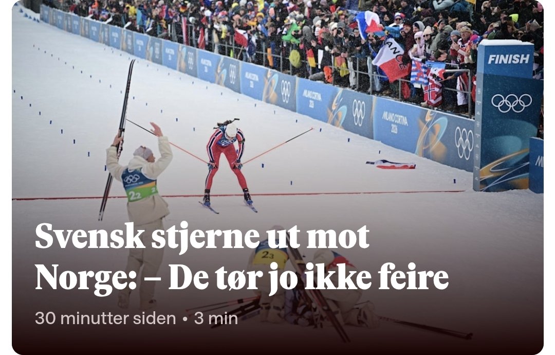 Nå er det ikke greit at vi IKKE feirer heller.

Bestem dere a, partysvensker!