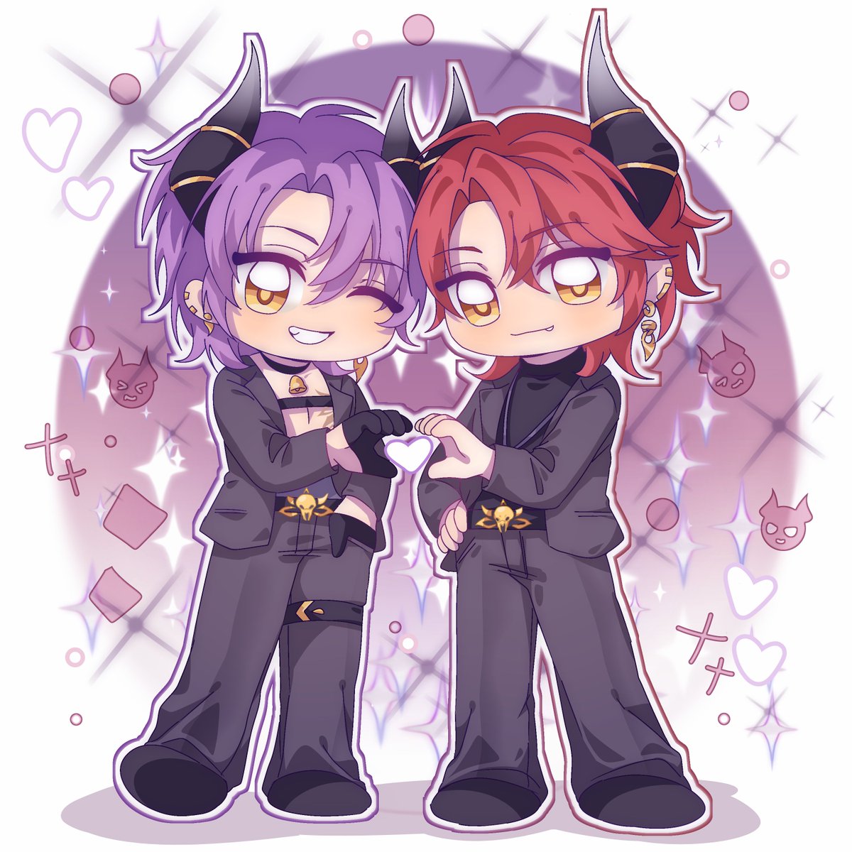 🫶
art by：小鹅_
#InVain    #Vainitas