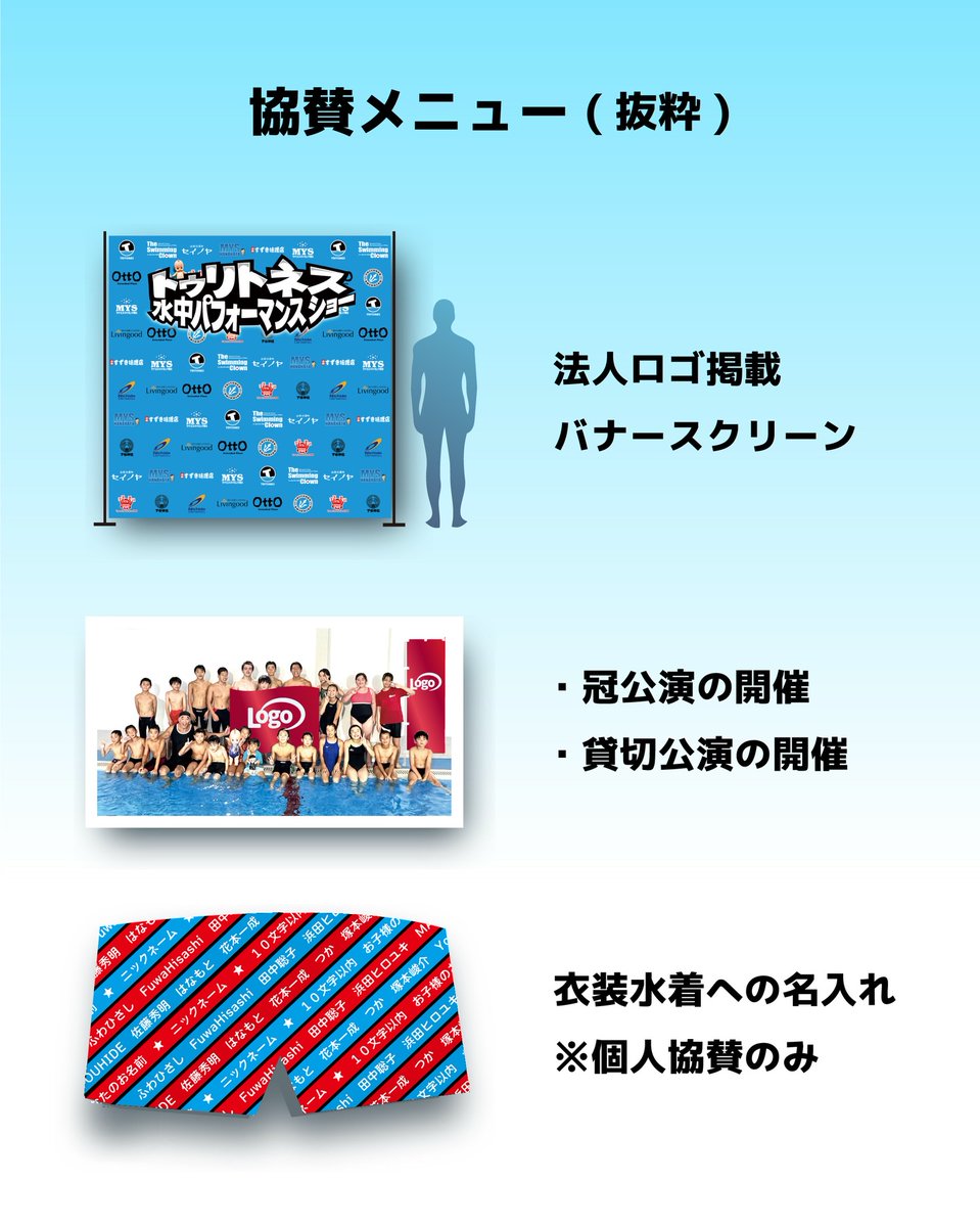 水中パフォーマンス集団トゥリトネス tweet media