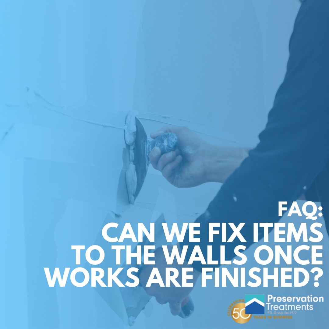 PresTreatments's tweet image. 📢 FAQ: Can You Fix Items to Walls After Work is Finished? 🏠

If we've carried out rendering, allow the plaster to fully dry before fixing anything.

📞 0800 980 4937 | 📧 info@preservationtreatments.co.uk

#PreservationTreatments #HomeRepairs #Waterproofing