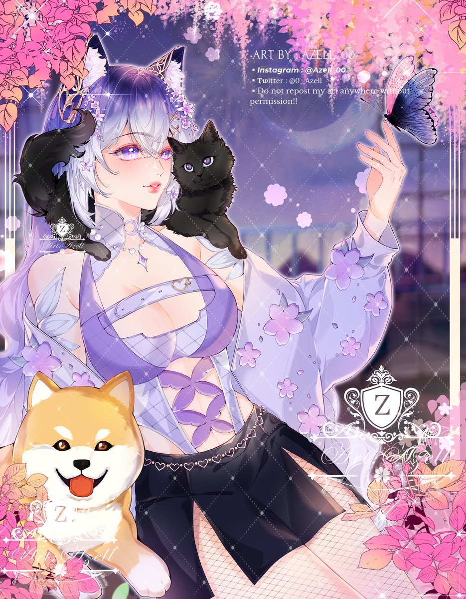 0_azell's tweet photo. #Azellcommis #commissionart 💜💜💜 https://t.co/jwsbzLeOf6