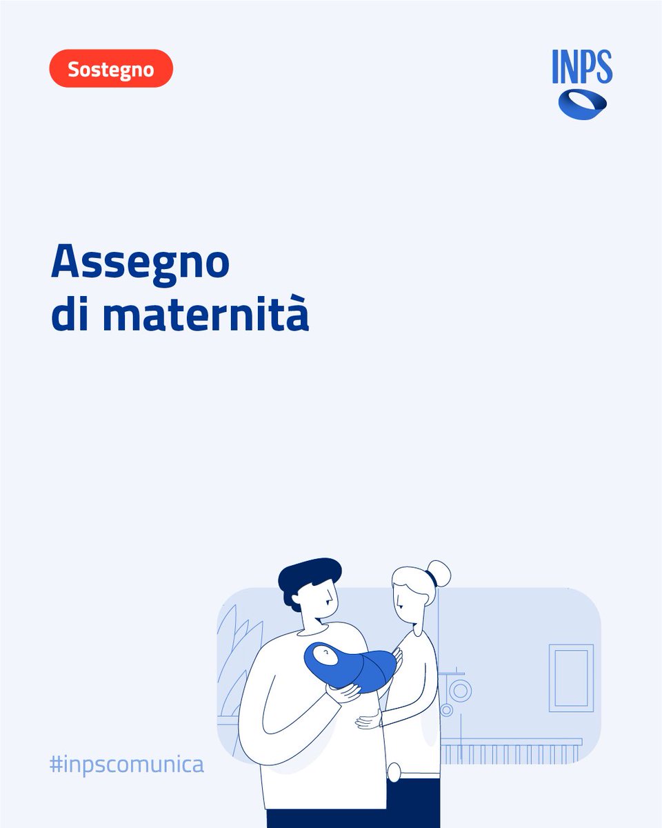 INPS_it's tweet photo. Assegno di maternità e soglia ISEE: aggiornamenti per il 2026.
📅Il beneficio riguarda le nascite, gli affidamenti preadottivi o le adozioni senza affidamento, che si verificano dal 1° gennaio al 31 dicembre 2026
👉 https://t.co/HhBJTnsXL8
Inps Comunica https://t.co/kYixYoX3NQ