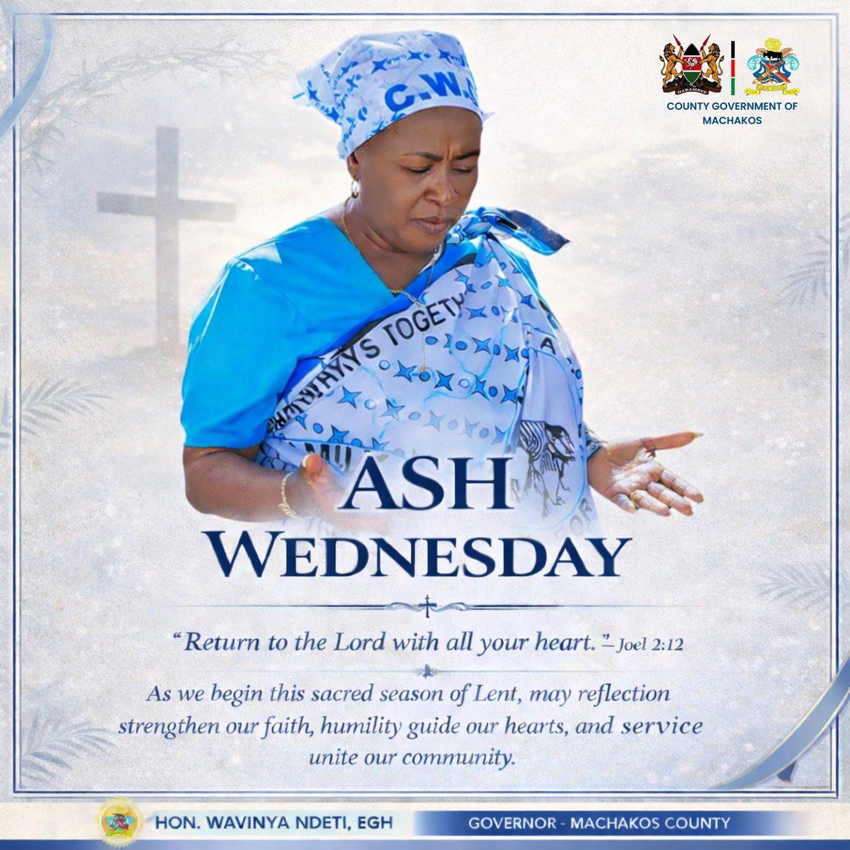 As we mark Ash Wednesday, we begin the sacred season of Lent, a time for reflection, repentance, prayer, and renewal. It is a period that calls us to turn our hearts back to God, to practice humility, kindness, and compassion, and to strengthen our faith through acts of love and