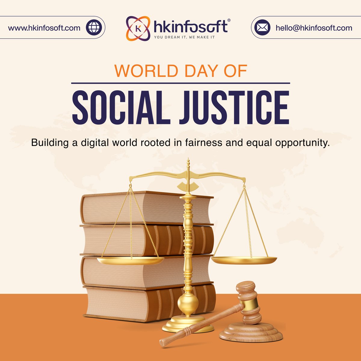 hkinfosoft's tweet photo. Justice isn’t just a legal principle.
It’s a design principle.

On #WorldDayOfSocialJustice, we stand for building digital systems rooted in fairness, access, and equal opportunity.

Because the future should work for everyone.

#HKInfosoft #DigitalEquity #TechForGood https://t.co/gKtoe06uGu
