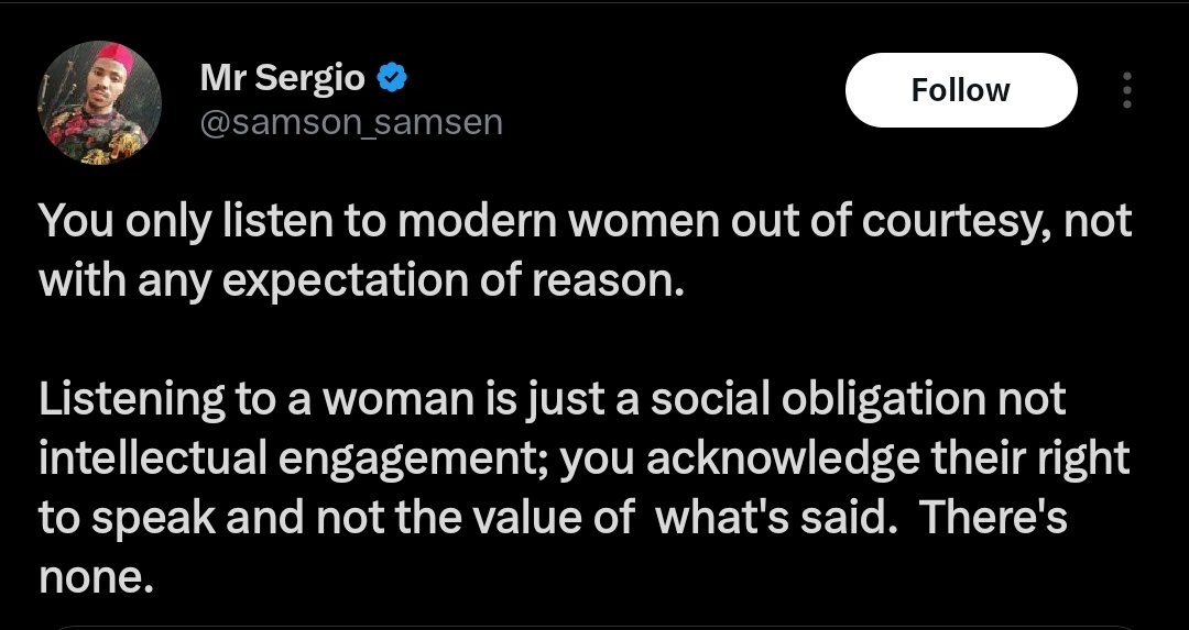 Mr Sergio tweet media