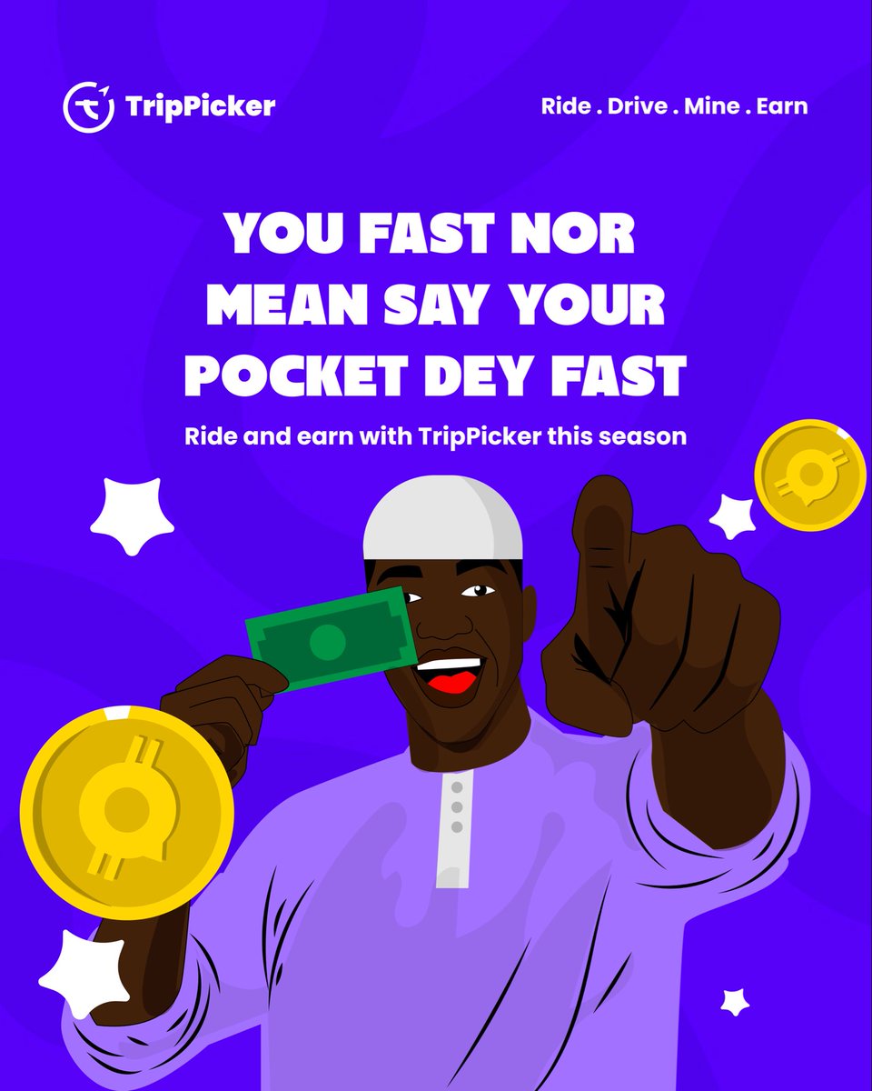 TrippickerNg's tweet photo. Ramadan Mubarak🌙

From all of us at TripPicker!

The web3Mobility app https://t.co/Fw73cQxooA