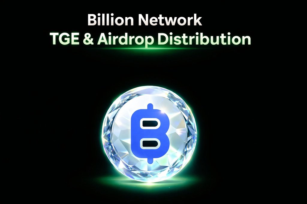 Billion Network TGE &amp; Airdrop Official Update 🪂 

 it will happen before Q2, and now the timeline points to March 📅

🎯 Reward Structure:
🥇 Top allocation → Active &amp; high-role Discord members
🥈 Points holders → Eligible,

Link 👇 
signup.billions.network/?rc=VMOBNFBY

#BillionNetwork