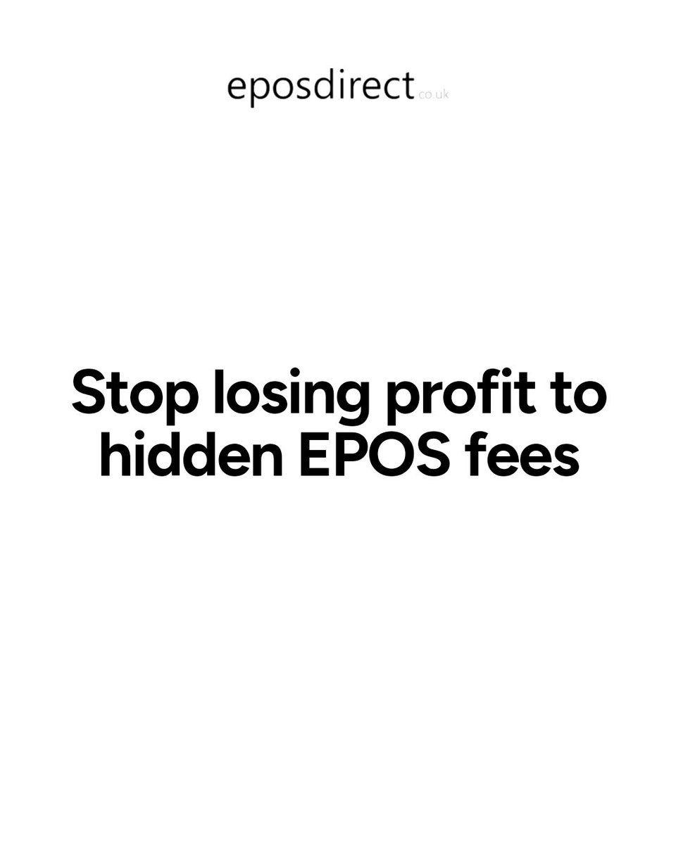 eposdirect's tweet photo. Forced payment fees drain your profits. Choose any provider and keep more revenue. EPOS Direct: no subscriptions, no forced fees. #HospitalitySolutions #EPOSSoftware #RetailPOS #ShopOwners #StoreSolutions #RestaurantPOS #CafePOS #SmartHospitality #UKHospitality https://t.co/Jc4tKs3Cqc