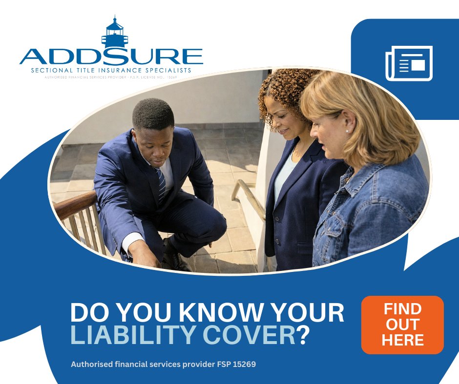 addsure's tweet image. This short explainer sets out what each covers, what the law requires, and where schemes are often exposed without realising it.

Read the full article here: ow.ly/pA8L50Y7wob 

#liabilitycover
#addsure
#sectionaltitle
#specialistbroker
