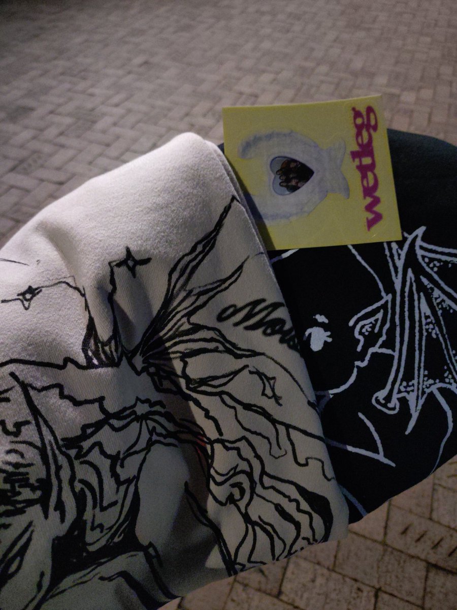 scartissue0930's tweet photo. WetLeg物販余裕(ほぼ並びなし)
基本XL買う当方かなり大きかったのでL購入

#WetLeg https://t.co/ZOrFjhhZt1