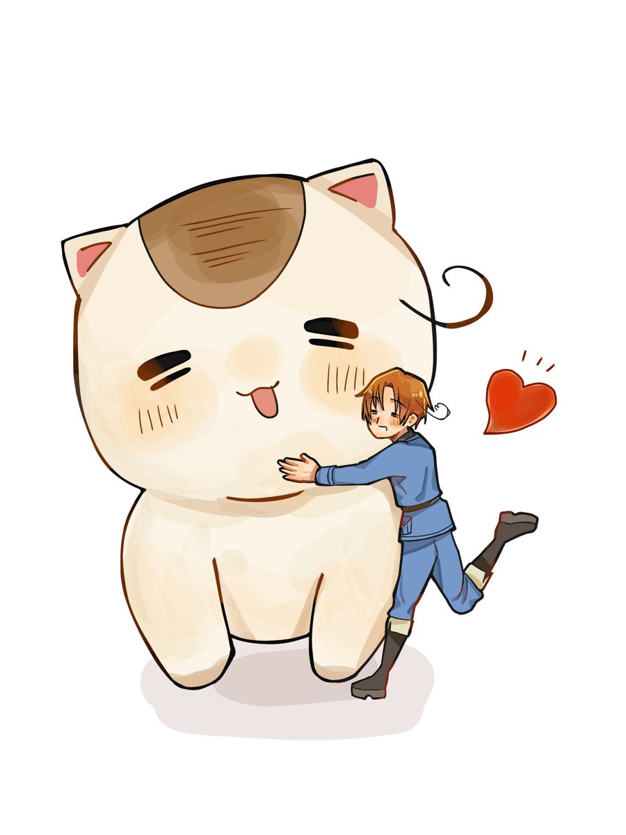 (=ヮ=)ڡおっきい猫だ〜