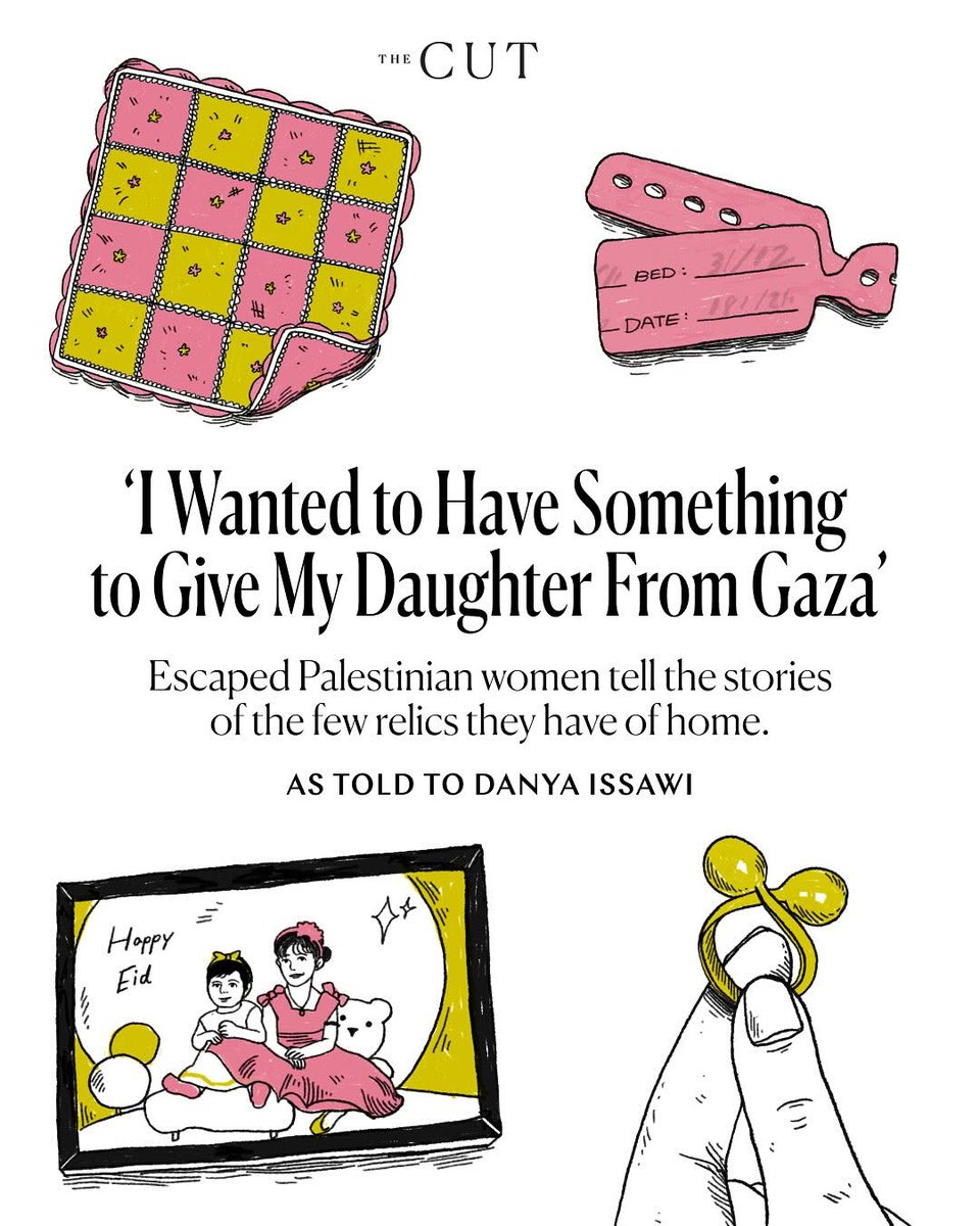 more from  fashion issue—@ and  on escaped Palestinian women, and stories of the objects they took with them as they left their lives behind and the few relics they have of home ❤️