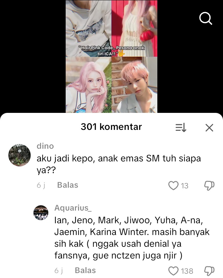 bluubewy's tweet photo. emang branding Karina anak emas tuh mantep bgt. sampe non fans aja sadar kayin anak emas. ohhh YES PLEASE 2026 KARINA ANAK EMAS SM ENTERTAINMENT 😔🥰 https://t.co/zcHVzgFInW