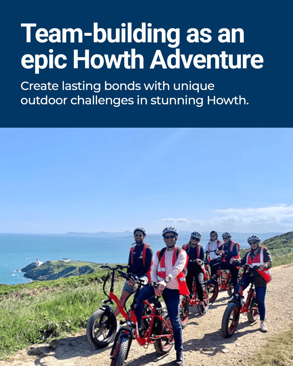 howthadventures's tweet photo. Turn team-building into an epic Howth adventure. #howthadventures #dublinireland #dublintours

Discover unique group adventures tailored for corporate and student teams to build bonds naturally in Howth. https://t.co/rg1Yg7PWyA https://t.co/BRMygeiJ3d