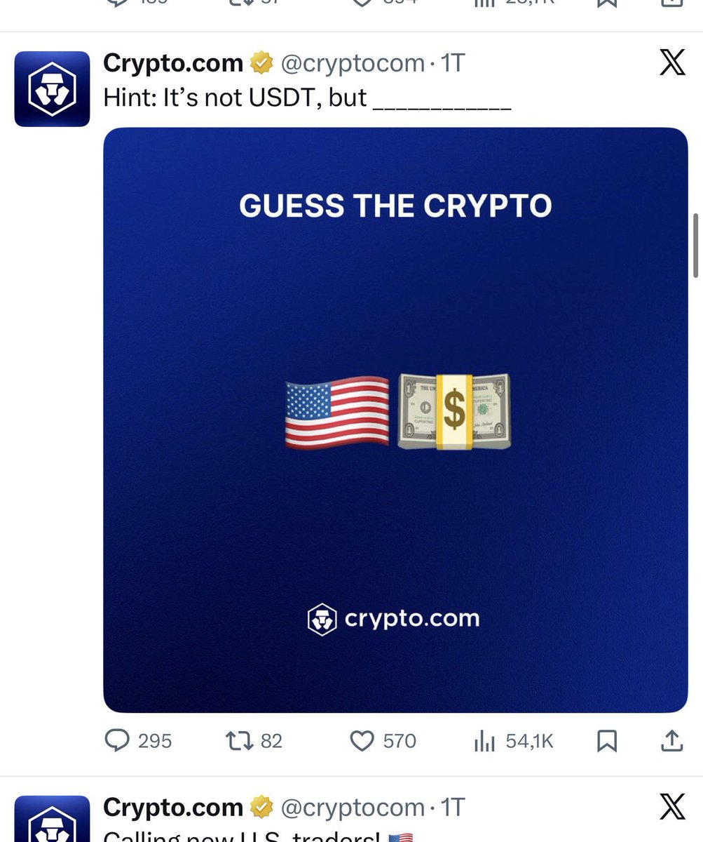 LogikbetX's tweet photo. 🚨 BREAKING 🚨 

Cryptocom has announced on X that they will list Donald Trump’s new coin $USA

🔗Official Presale: https://t.co/TnZ5wpOcgD
TG: https://t.co/N4WFBmguLx
 
Presale buyers will make millions 

First Tier 1 exchange exposure with spot trading
Early stage valuation within the political meme sector

DYOR