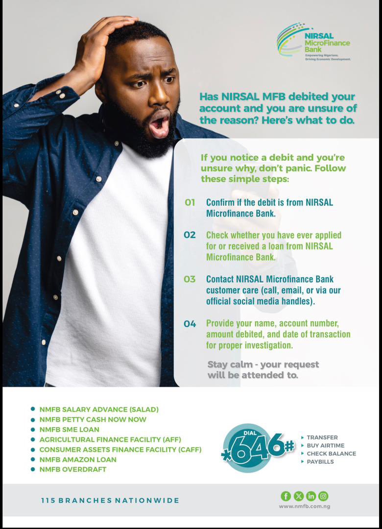 NIRSAL Microfinance Bank tweet media