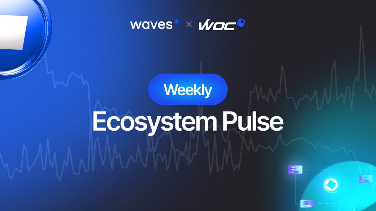 In partnership with <a href="/WavesOnChains/">WavesOnChain</a>, we are launching a weekly digest Inside Waves: Data Edition — structured on-chain analytics of the ecosystem 🌊 

Clear, measurable and comparable data to help you build strategies grounded in facts 📊

First release coming soon!  🎉