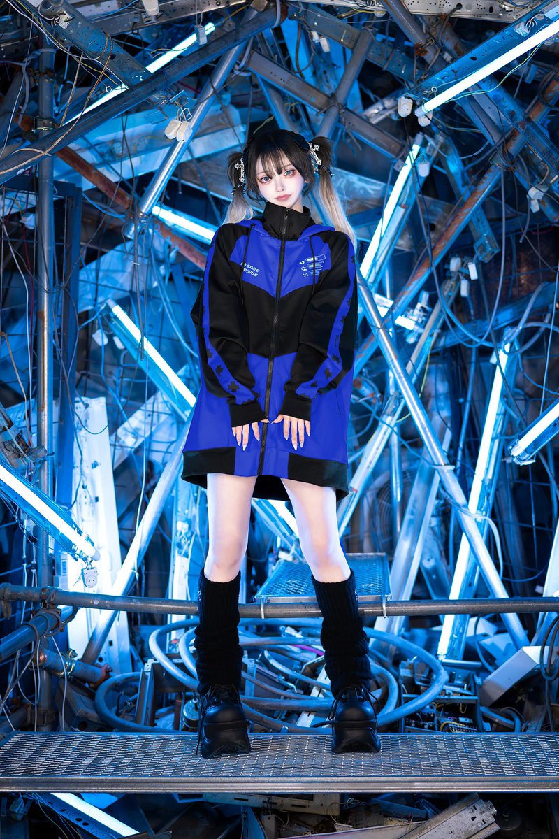 猫耳 新品タグ付き リッスンフレーバー ジャージパーカー