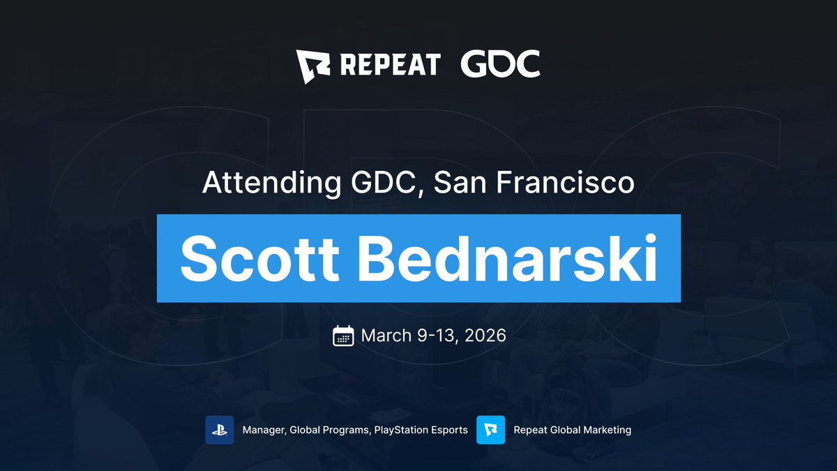 This week, I embark on a 3-week travel across the US, where the last leg will be in San Francisco for the GDC, with a cheeky visit to Vegas along the way

Keen to attend my first GDC and see some old faces