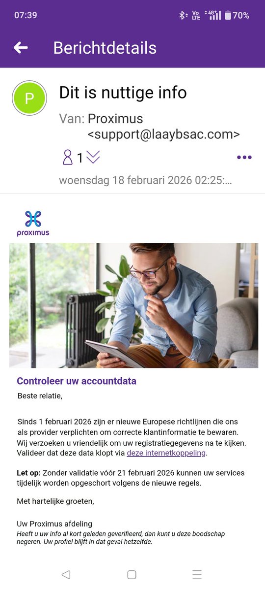 ivanclaes1's tweet photo. @proximus https://t.co/4Qn9CRM4zq