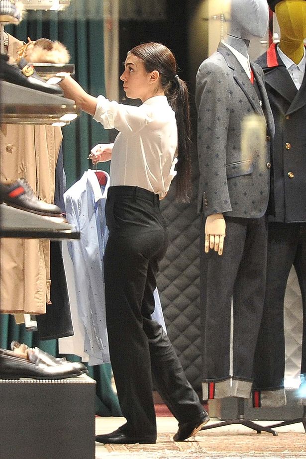 🔙📸 Georgina Rodriguez working at Gucci, where she met Cristiano Ronaldo.