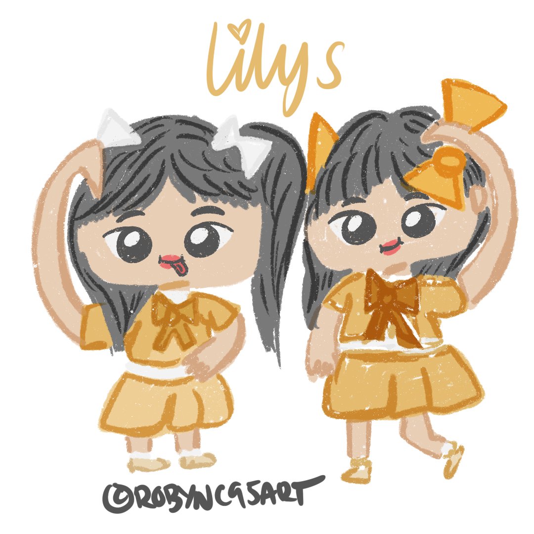robync95art's tweet photo. MNL48 Elys and MNL48 Line (Caroline), Lilys (Line and Elys) besties in the group! I can't wait to see the rerecorded new version of Fortune Cookie!
@mnl48official @LovelysBloom
@foxies_ofcl
#MNL48ELYS #MNL48Line #mnl48fanart #lilys https://t.co/W5gmlyzdF6