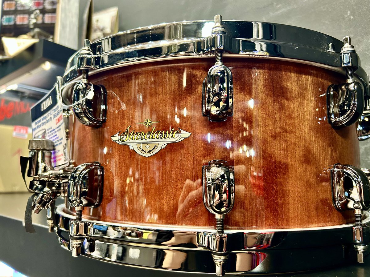 本日入荷！！ TAMA Starclassic Bubinga 14