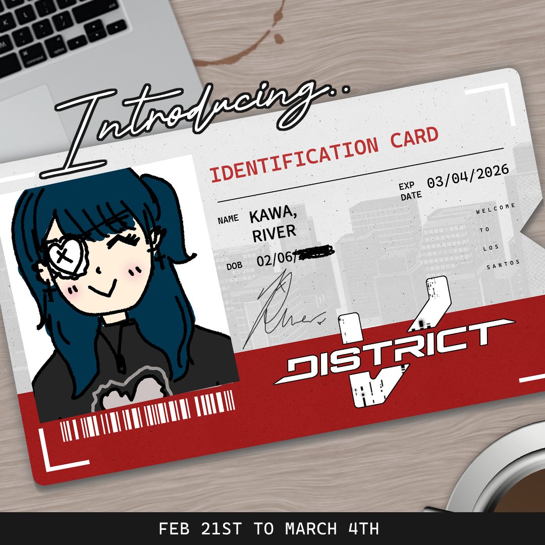 hellooooo im a little late but here's my id 😎
#DistrictV