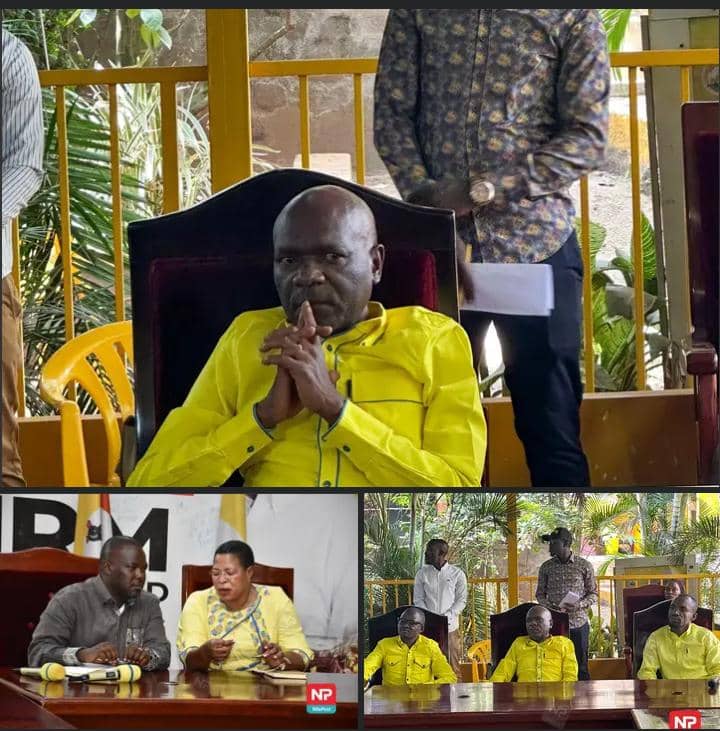 FDC’s and outgoing Mawokota South MP Hon Yusuf Nsibambi, has crossed to the National Resistance Movement (NRM).

He has officially been received by the Speaker of Parliament, Rt Hon Anita Among, and the party’s Secretary General, Richard Todwong.