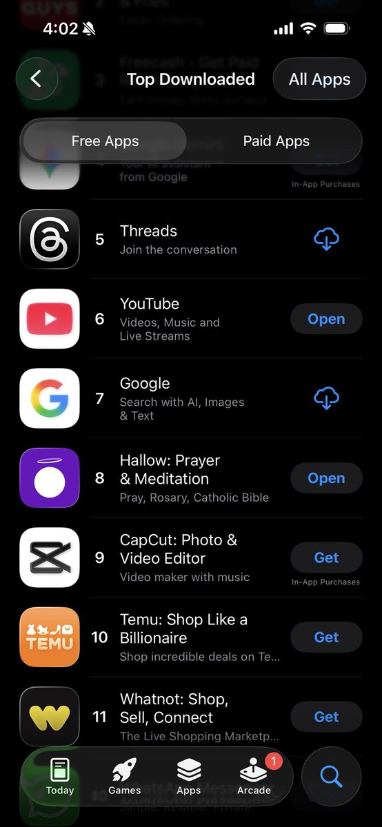 alexathallow's tweet photo. GOD IS GREAT!!!

TOP 10!!

The only faith based app in history.

🙏🙏🙏

GLORY TO THE LORD https://t.co/nLwjrNAxG1