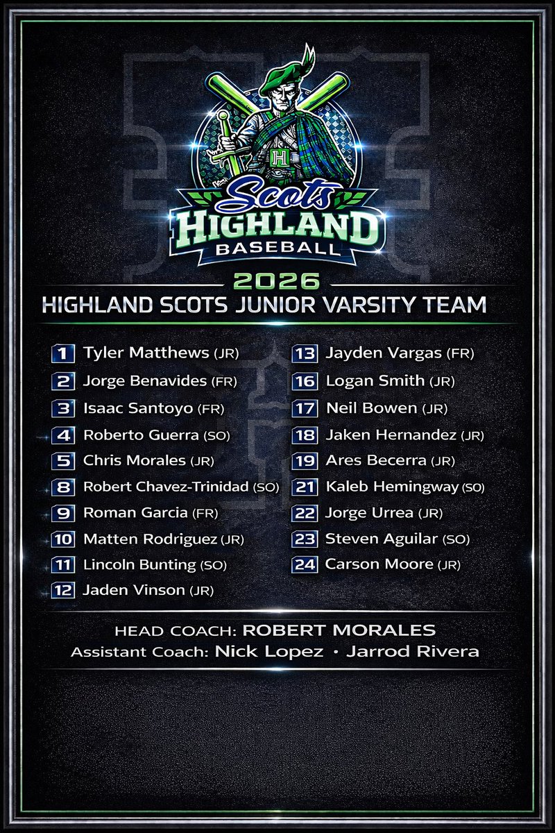Highland Scots Baseball tweet media