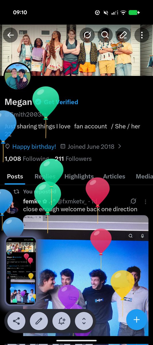 Smith2003m's tweet photo. Got the twitter balloons!!🎉 https://t.co/8NTOiq8xYv