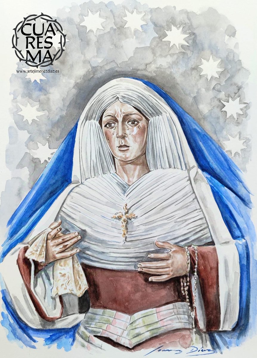 El #MiercolesdeCeniza tenía que empezar con Ella
Comienza el tiempo para prepararnos para la #SemanaSanta
🎨<a href="/D_jimenezdiaz/">Daniel Jiménez Díaz 🎨</a>