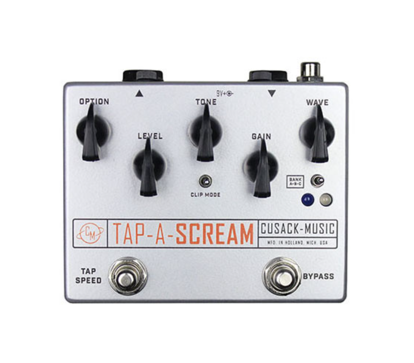 Cusack Music / TAP-A-SCREAMは世界初のタップテンポ搭載オーバー
