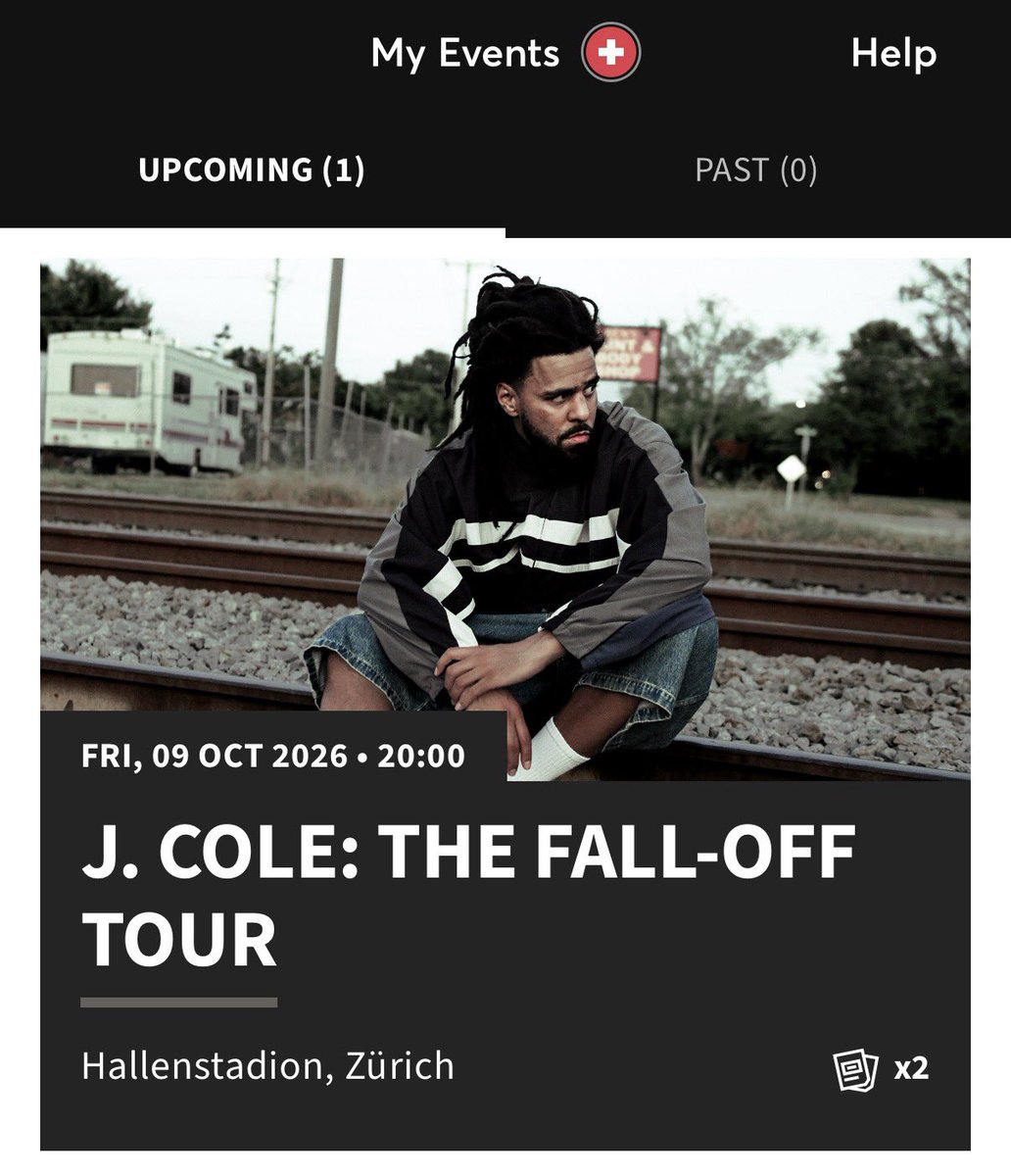Was able to get tickets. So happy ngl 

#THEFALLOFF
