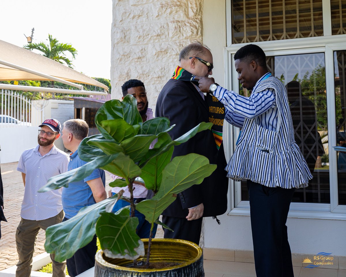 rsgroupgh's tweet photo. We were honoured to welcome our distinguished partners from Europe to RS Group of Companies. 1/3 https://t.co/IRn5UIwQSV