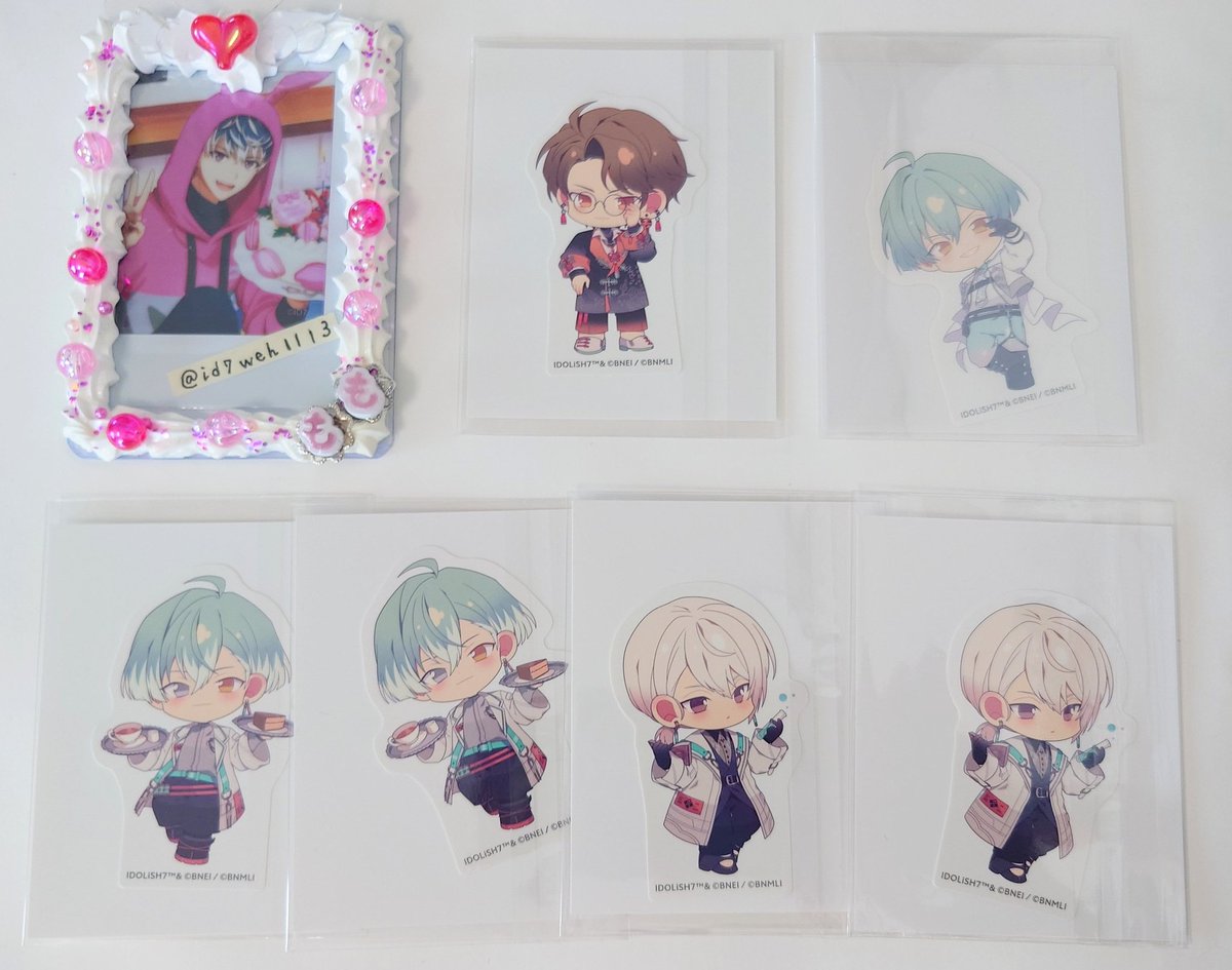 アイナナ 交換 アニカフェ アニメイトカフェ 譲》 一織 環 陸 楽 天