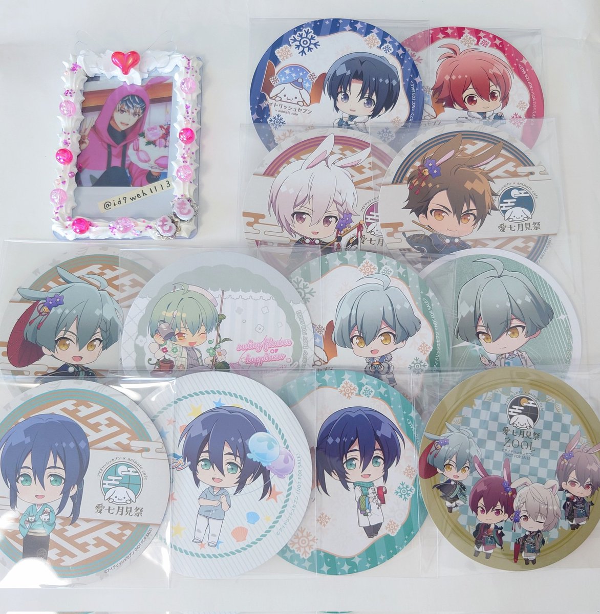 アイナナ 交換 アニカフェ アニメイトカフェ 譲》 一織 環 陸 楽 天