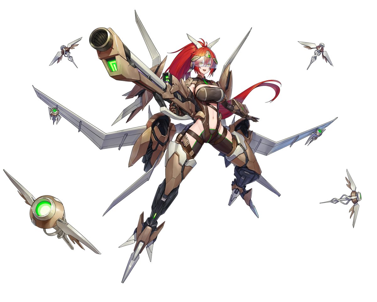 SkebにてOCの追加装備描かせていただきました。
リクエストありがとうございました！